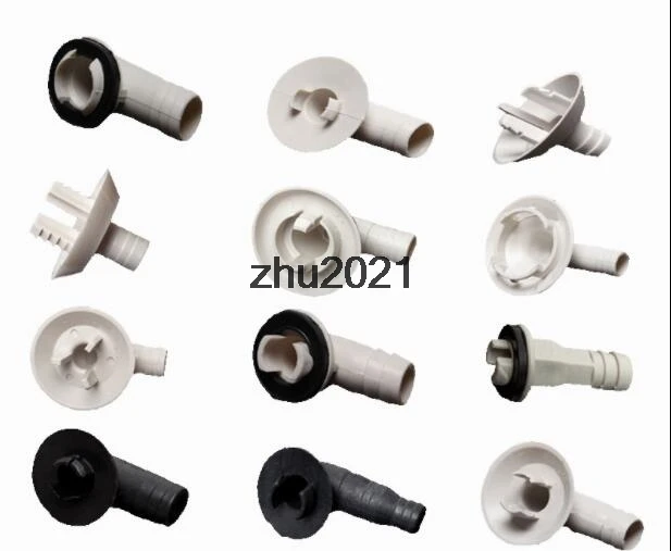 Air Conditioner Ac External Unit Drain Hose Connector Elbow Fitting