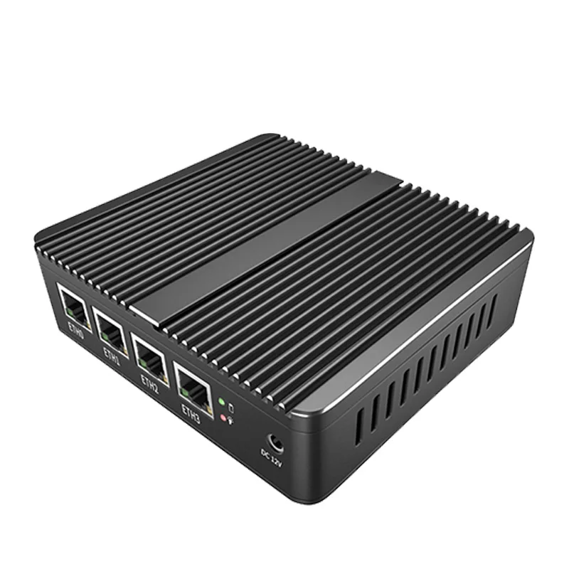 Ҹ Ʈ   J4125 ̴ PC  ھ, 4x  i225, i226, 2.5G LAN, HD VGA, pfSense ȭ , ESXI AES-NI