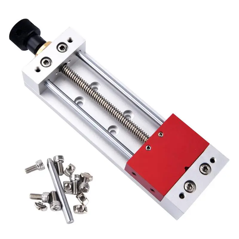 

100mm Bench Vise Woodworking Heavy Duty Table Vise Mini Aluminum Flat Clamp Bench Portable Table Vise Drill Press Vice Fixing