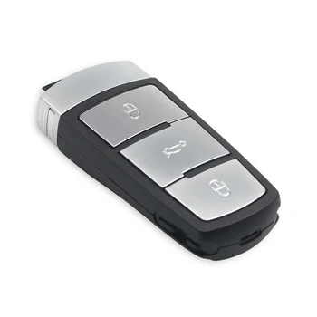 Chiave telecomando per VW VolkswagenPassat B6 3C b7 Magotan CC 434MHz 3BTN ID48 Chip 3C0959752BA - KEYYOU 434MHz 3BTN Keyless Flip Smart Car Fob Chiave A Distanza con ID48 Chip 3C0959752BA