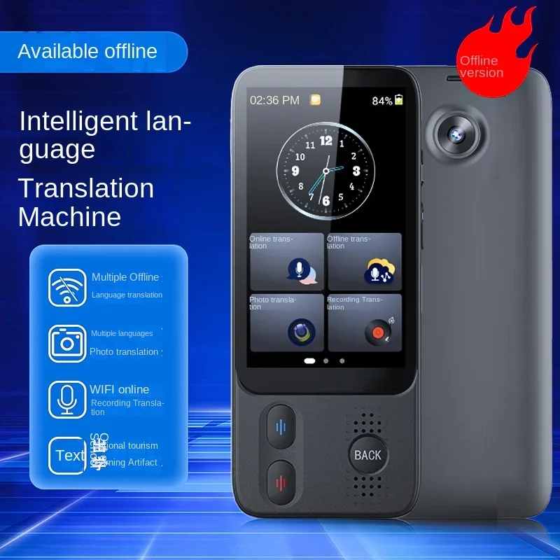 New Smart AI Translator Voice Multi 138 Languages Portable Support Simultaneous Interpretation Photo Offline Record Translation 1