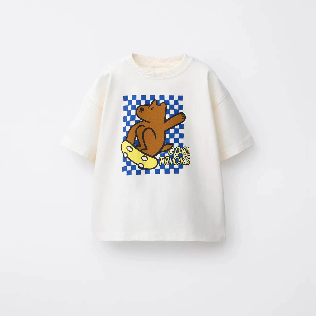 Printed Cartoon T-shirt For Kids Clothing Summer Costume Simple Fashion Baby Girl And Boy Short Sleeve Tees Tops Children Tshirt