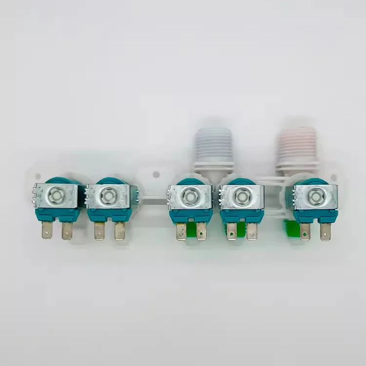 삼성 드럼 세탁기용 전기 물 유입구 솔레노이드 밸브, DC97-15459K 220V 240V 60Hz, 5 헤드 와셔 부품, 신제품