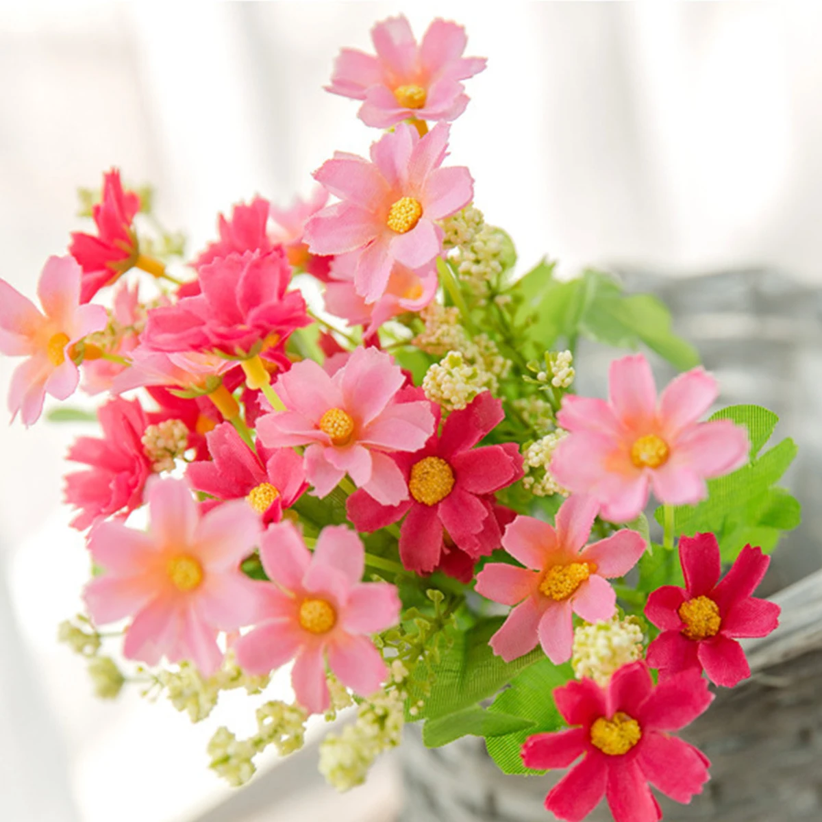 エンジェルブーケ ローズシルクフラワー シミュレーション ウェディングブーケ ウェディングブーケ アーティフィシャルフラワーブーケ