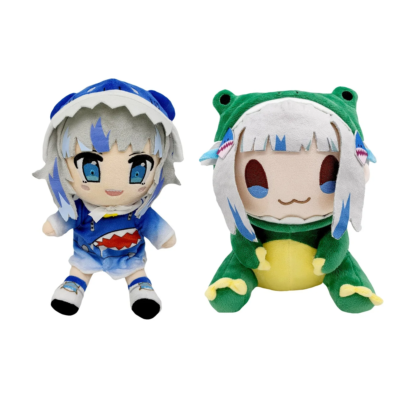 

Gawr Gura Plush Doll Toys Anime Hololive VTuber Shark Girl Dino Gura Apex Predator Figure Cosplay Clothing Pillow Plush Gift Toy