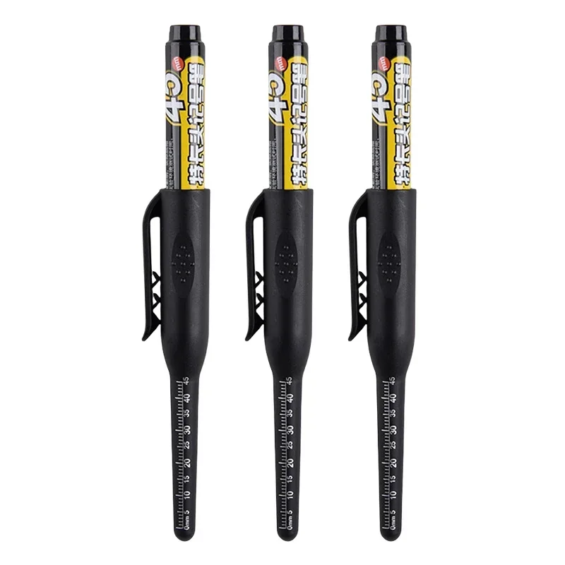 Deep Hole Multi-Purpose Waterproof Marker Pen for Woodworking and Metal