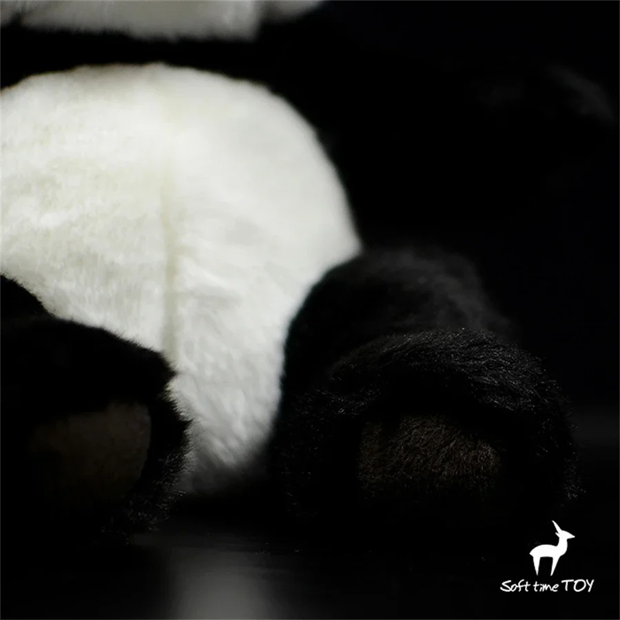 Panda High Fidelity Anime Cute Plushie National Treasure Plush Toys Lifelike Animals Simulation Stuffed Doll Kawai Toy Gifts Kid 6