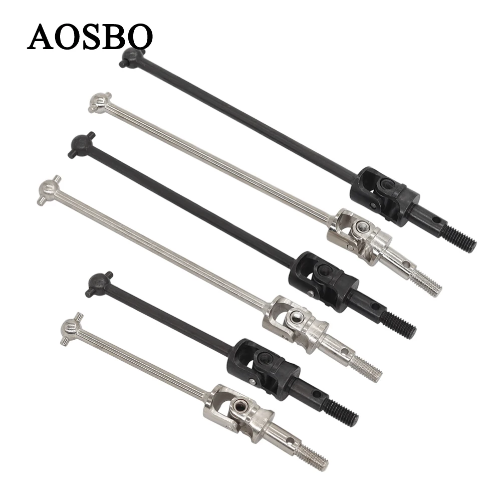 Vgoohobby 2 Pezzi Albero Di Trasmissione In Acciaio Per Redcat Racing Shredder XTE 1/6 – CVD Joint Dogbone, 168 Mm - 2