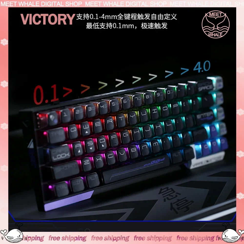 

Varmilo Victory Mechanical Keyboard Wired Magnetic Switch Keyboards Customized RGB Backlit Hot-Swap Esport Gaming Keyboard Gifts