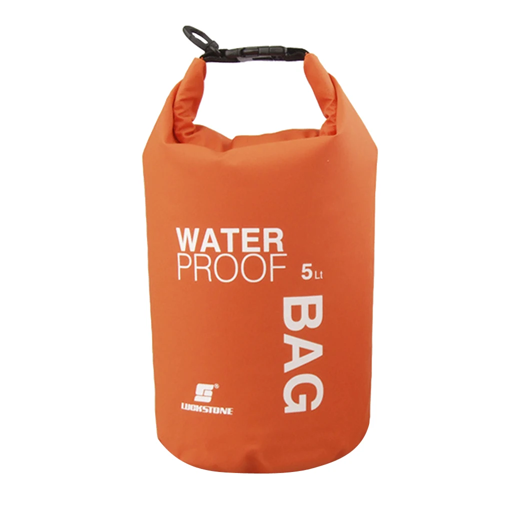 Outdoor Kayaking 2L 5L 10L 15L Waterproof Storage Pouch Camping Rafting River Trekking Floating Sailing Canoe