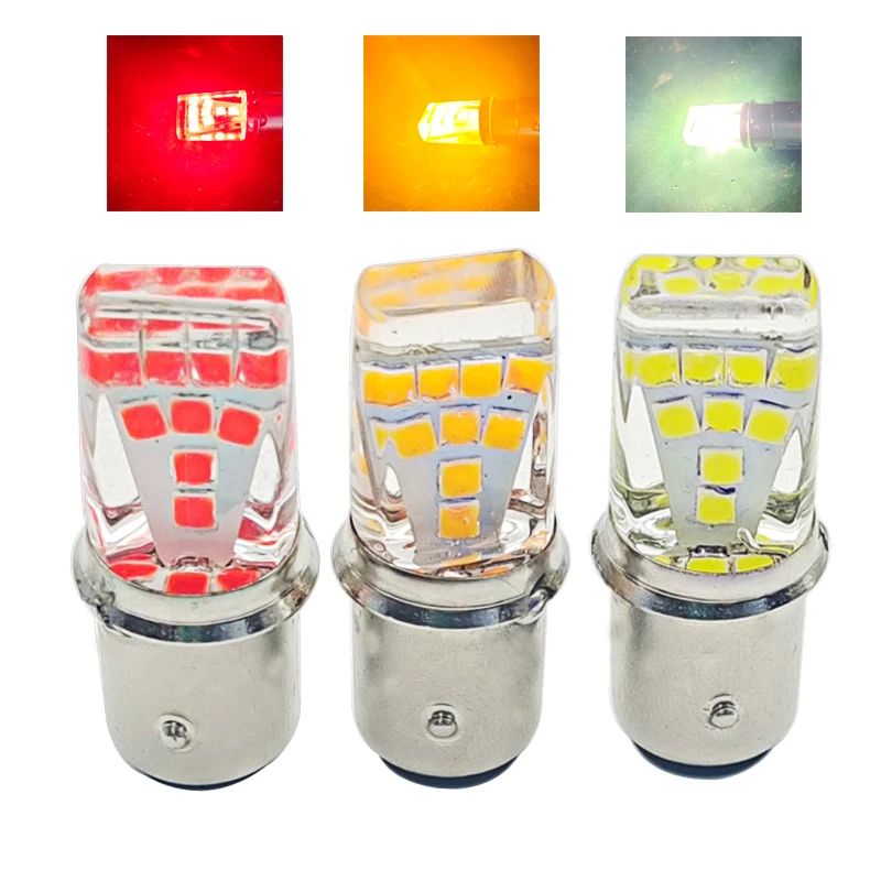 Car Interior Accessories Light 12V 24V P21W 1156 BA15S 1157 BAY15D Canbus Auto Truck Signal Brake Tail Lamp Vehicle Backup Bulb 2pcs ba15s p21w 1156 bau15s py21w bay15d p21 5w car led reverse light bulb white auto lamp dc 12v 24v 6000k white red amber