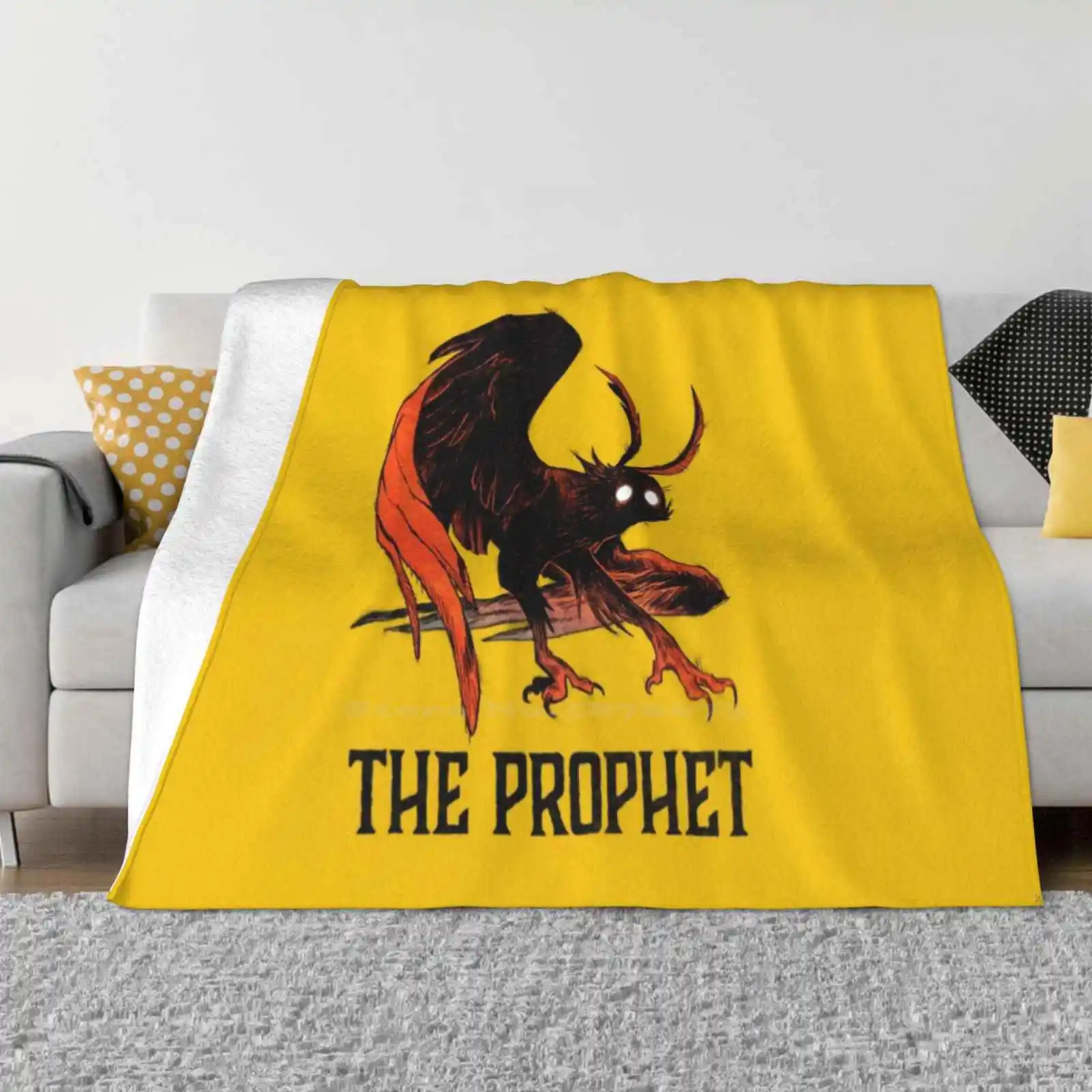 Mothman-The Prophet Ultimo Super Soft Warm Light Thin Coperta Mothman Cryptids Monster Parnatural