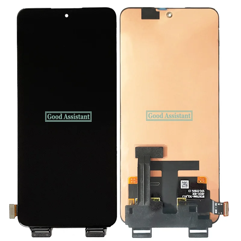 Black AMOLED / TFT 6.7 Inch For OPPO Realme GT2 Explorer Master