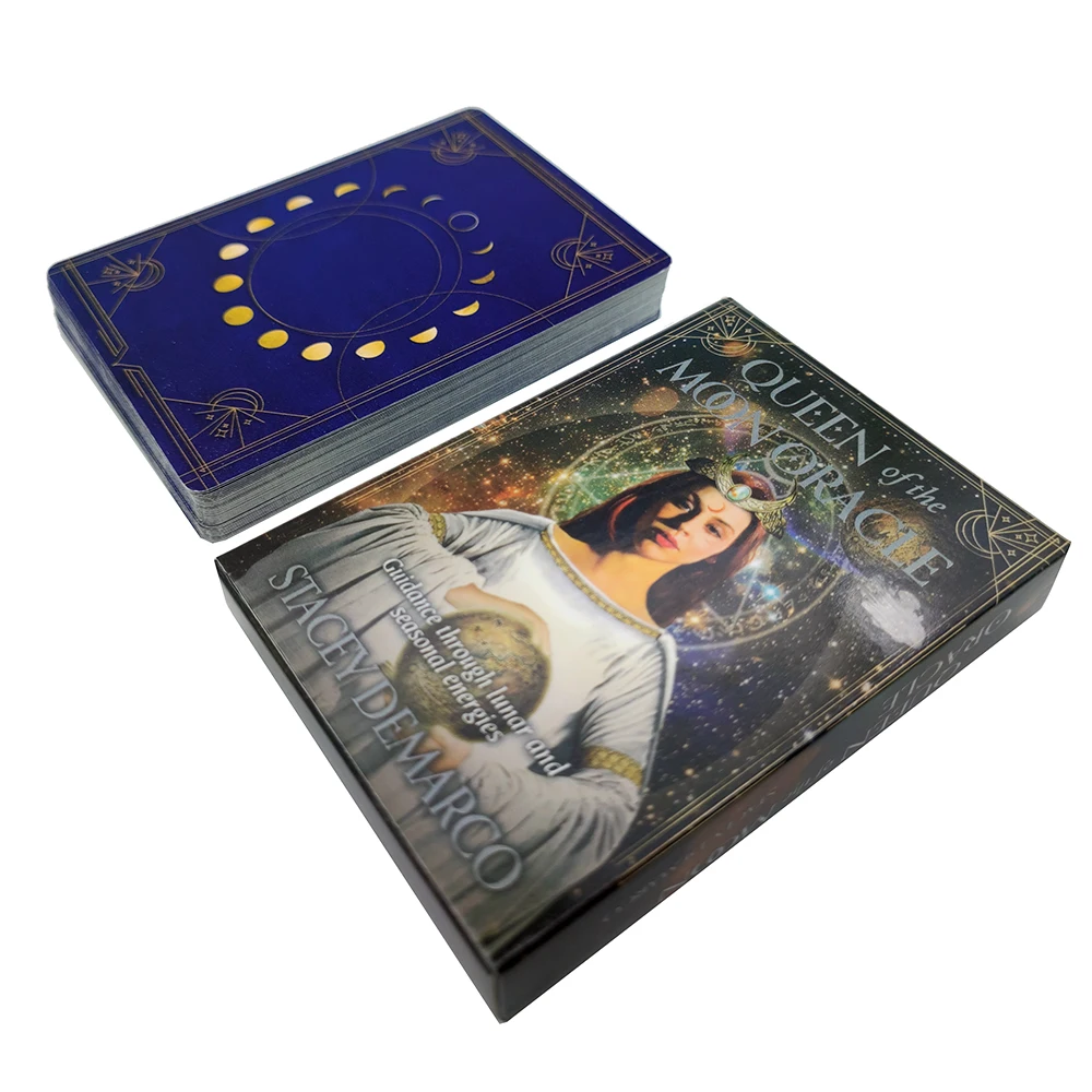 Queen Of The Moon Divination Oracle Cards. Oracle Card Tarot Cards for beginners 2