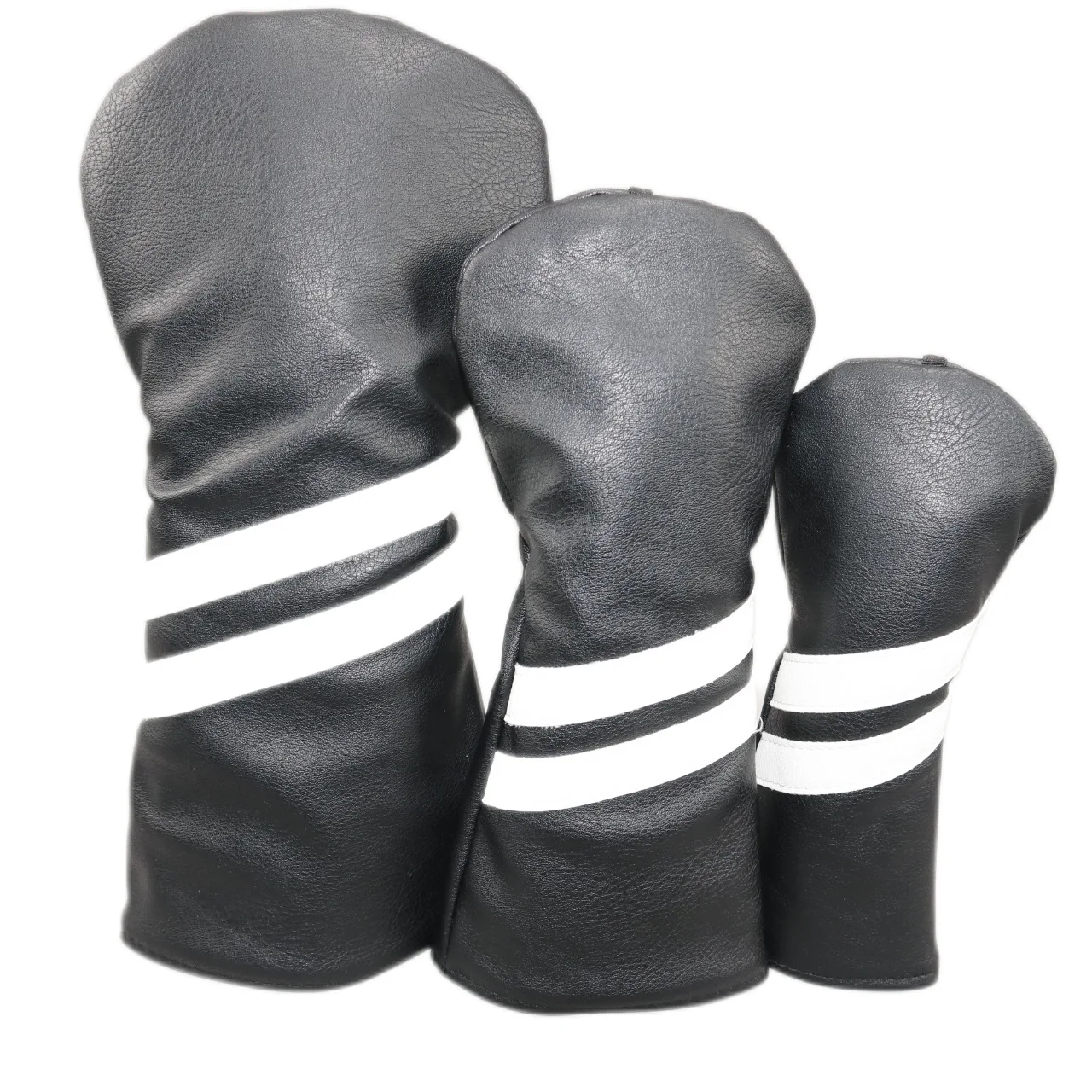 Golf Club Covers Set of 3 Pcs,Driver Headcover,for 1 Driver (460cc) 2 Fairway Woods, with Rotating Number Plate to Adjust Number 3