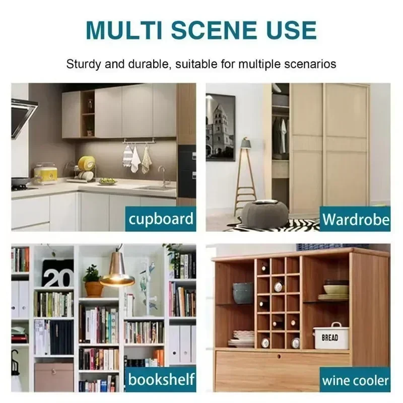 Shelf Support Columns Cabinets Wardrobes Laminated Boards Dowels Glass Nickel Plated Dowels Fixed Brackets Furniture Hardware 6