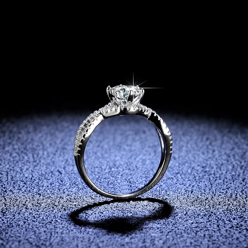 Kwiat | Engagement Ring with a Cushion Diamond and Side Stones in Platinum  - Kwiat