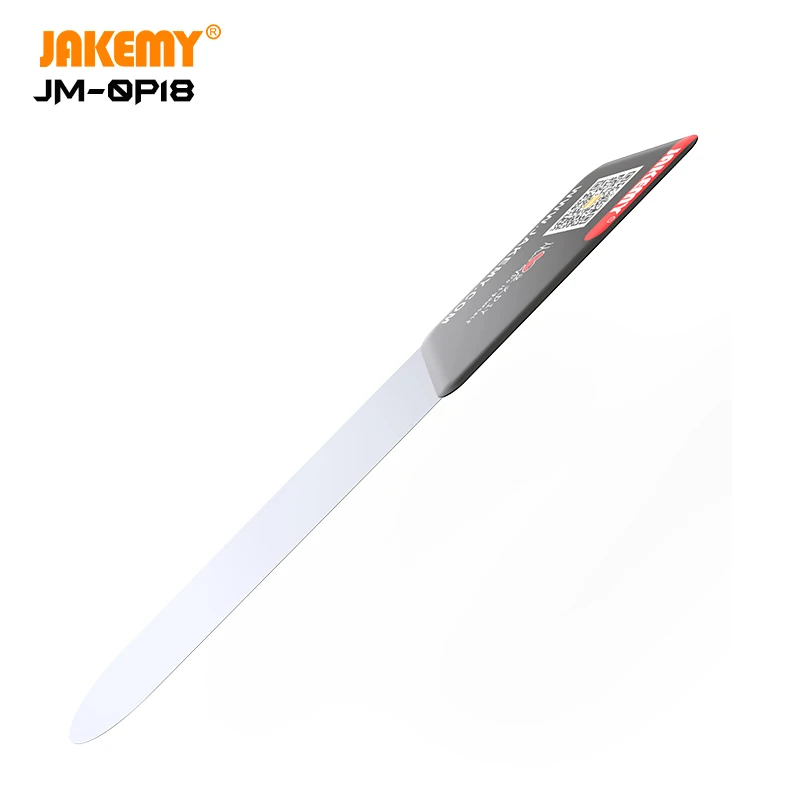 JAKEMY 0.1mm Ultra Thin Pry Opening Card For Mobile Phone Curved Screen Disassemble Repair Tools mobile phone repair tools