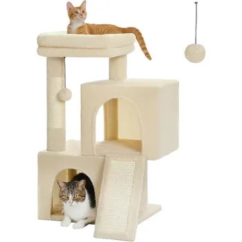 30" Plush Cat Tree Tower 1