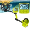 W55 Metal Detector with Powerful Waterproof Coil Large LCD Display Gold Finder Treasure Hunter Underground Detection Tool