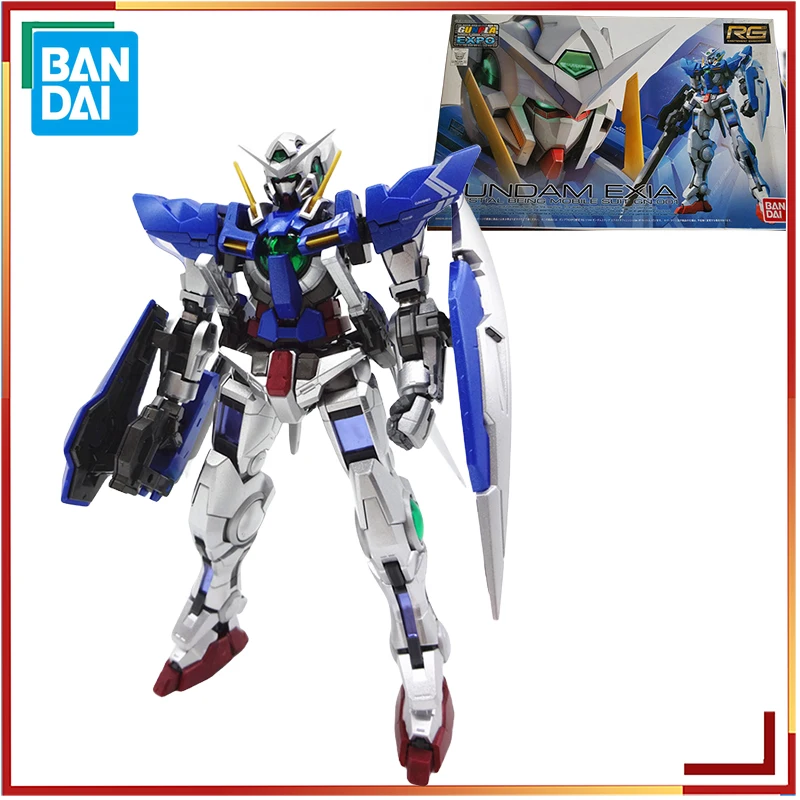 

Оригинальная фигурка Bandai PB Gundam RG GN-001 Exia FINISH Ver Аниме Фигурка мобильный костюм экшн-фигурка модели игрушки для детей детские подарки