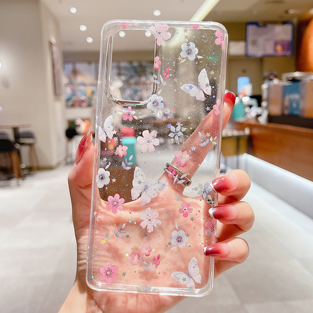 Phone Case For Xiaomi POCO M3 X3 NFC Mi 11T 11 Lite Redmi Note 11 10 9 S 8 Pro Fashion Transparent Soft Shockproof Cover