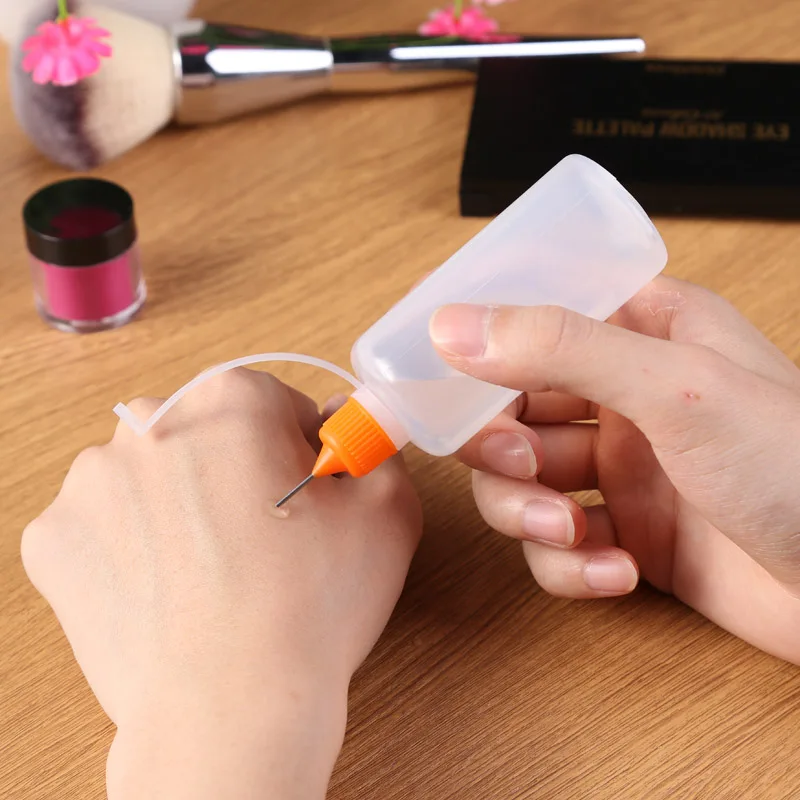Reusable Glue Applicator Paper Quilling Needle Tip Silicone For