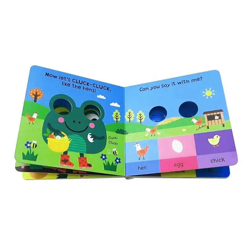 

custom Wholesale Hard Cover Children Cardboard Book Printing Matte Laminated Board Books For Children Education Story Book