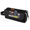 2023 NEW Ninja Kidz Cartoon Children Pencil Case Multi Layer high quality Student Stationery Box Stationery Storage Bag 1