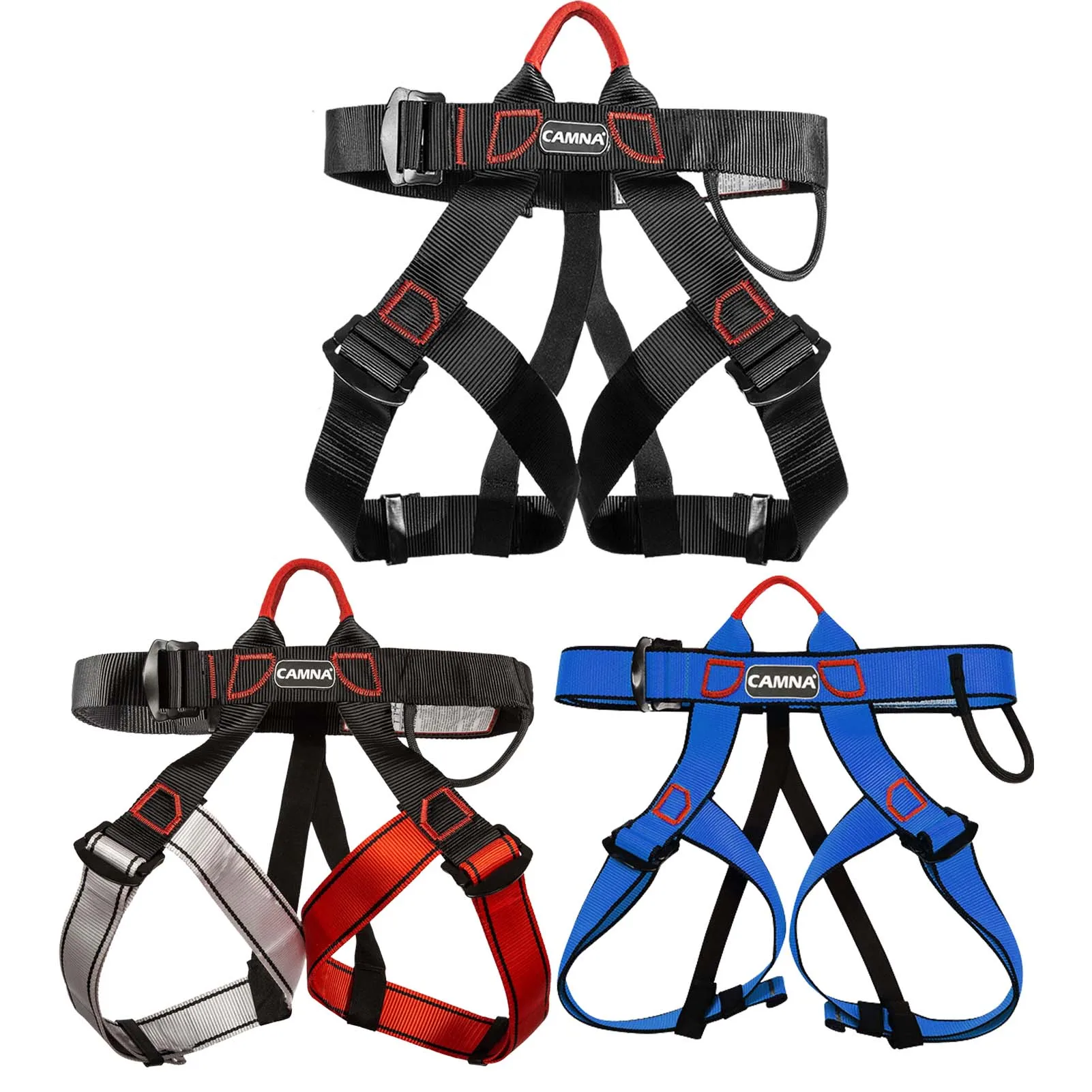 

Rock Climbing Harness Professional Rock Climbing Harness Protect Waist Safety Harness Work Safety Belt For Rappelling Fire