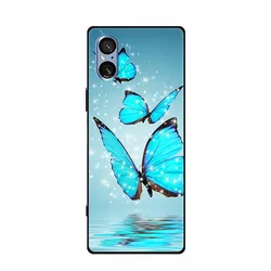 Fashionable Soft TPU Silicone Protective Back Cover - Elegant Design and Durable Protection - Xperia 5 V 2023 (H10.CH.866)