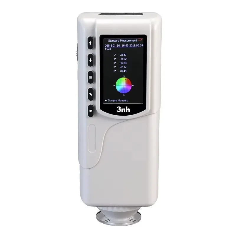 휴대용 색도계 D65 10 °   관측기 4mm 조리개 LED 0.01 정확도 USB