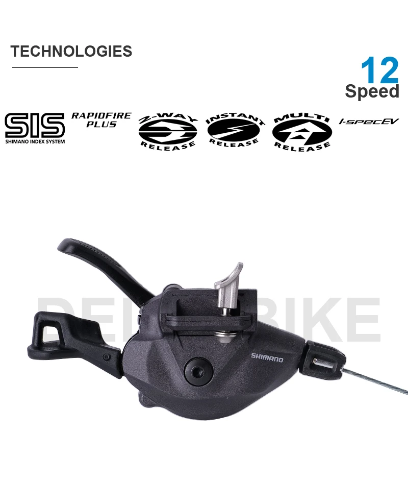 Description Picture 4 of itemSHIMANO DEORE XT M8100 12 Speed Groupset include RD-M8100-SGS Rear Derailleur and SL-M8100-R  SL-M8100-IR Shifter Original Parts