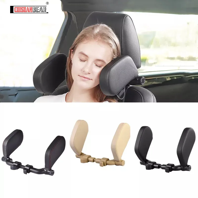 CarHeadrestAdjustableSafeCarSeatPillowforHeadandNeckSupport