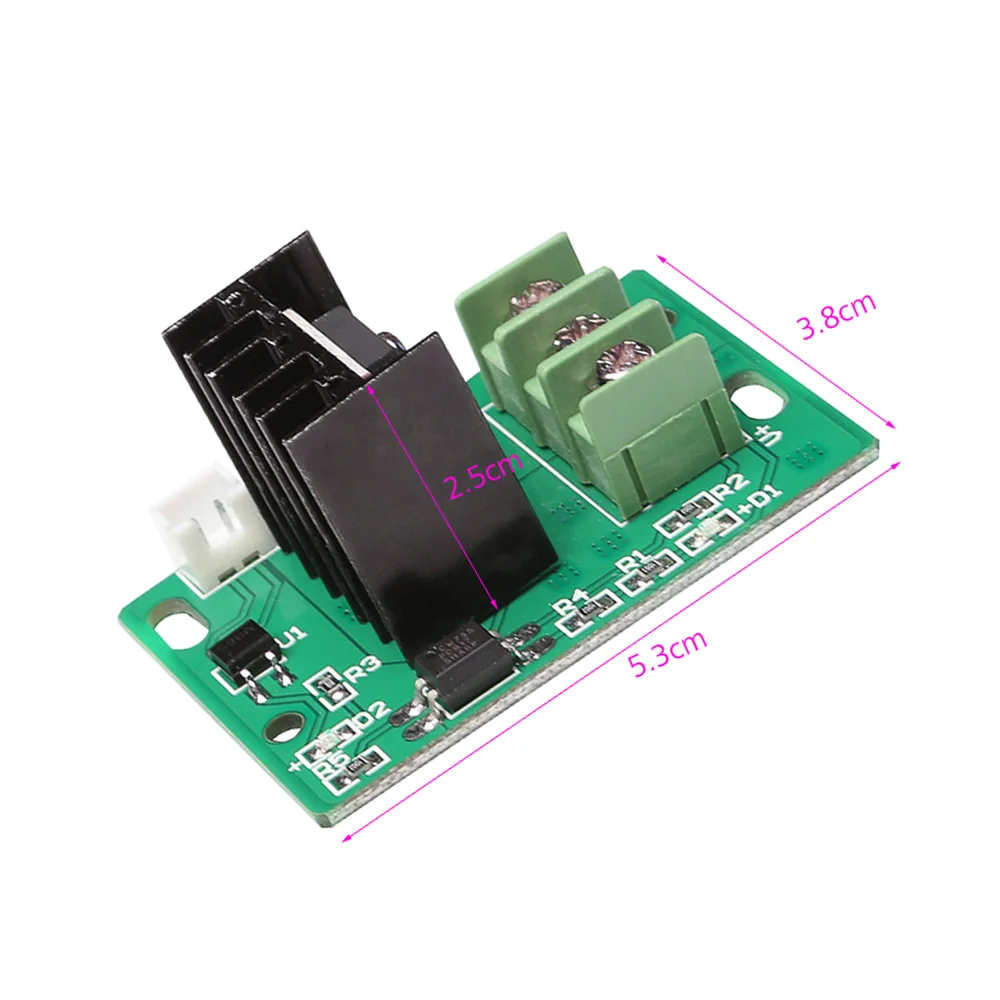 CR-10/CR-10S 시리즈용 고전력 확장 모듈, 12 V, 24V, 온열 침대, 전원 모듈 확장 보드, 난방 침대 액세서리