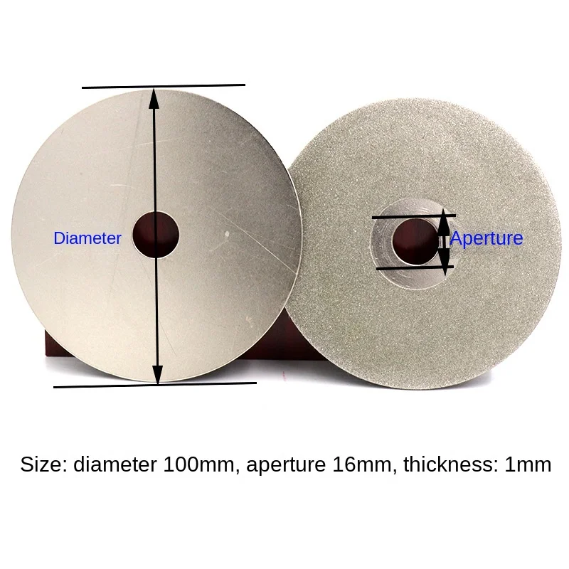 Disco Abrasivo Diamantato A Grana Da 4 Pollici Con Rivestimento - Foto 6