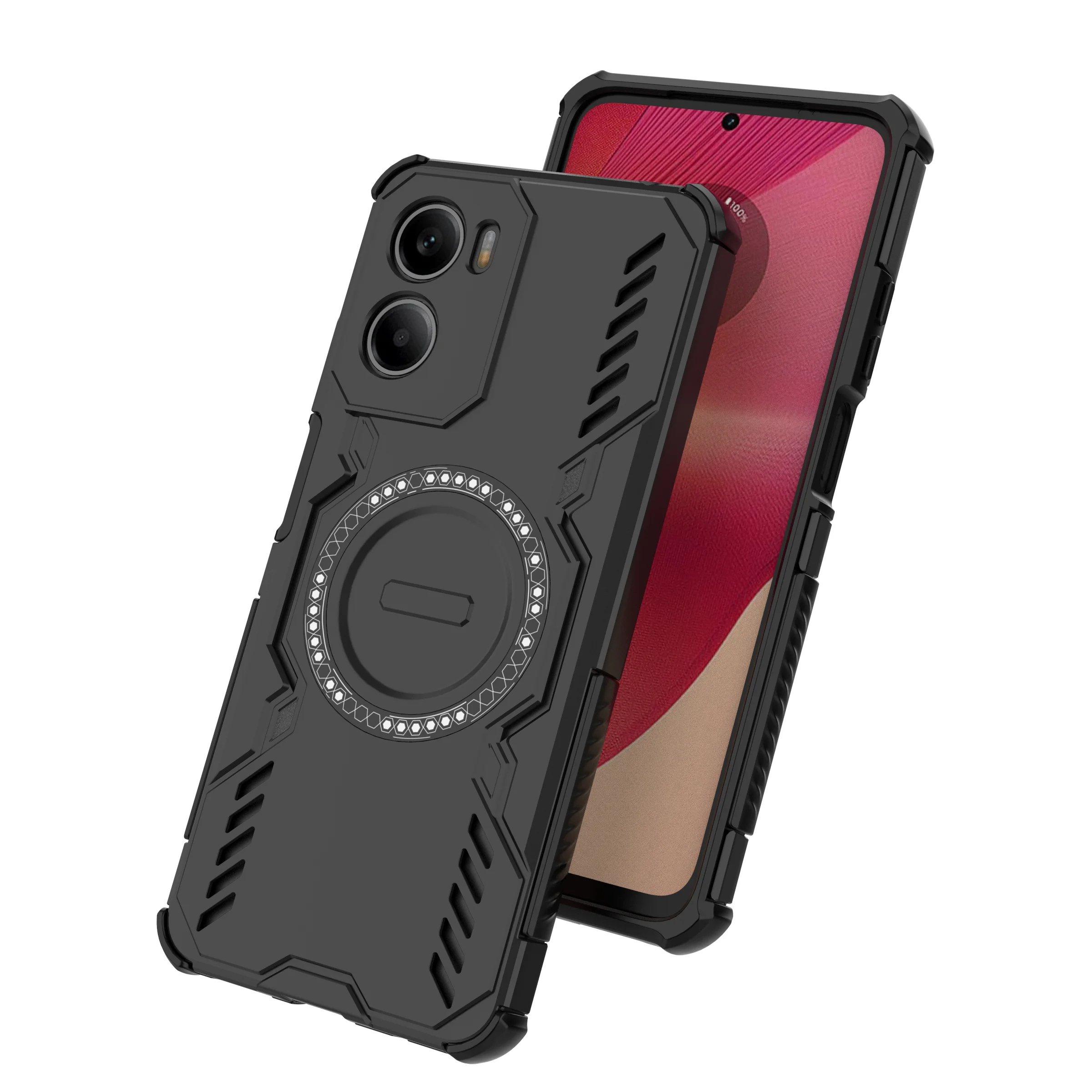 Heat Dissipation Magnetic Shockproof Protective Case with Matte Finish