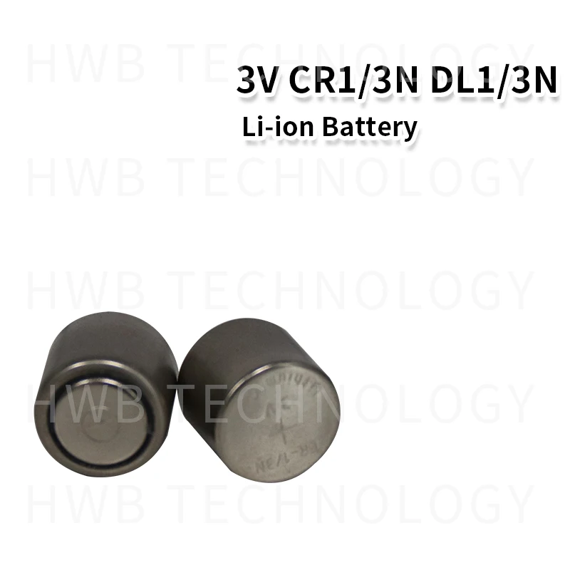 Disposable Battery 2 PCS/lot CR1/3N DL1/3N 3V battery cylinder primary lithium battery The disposable lithium lithium battery