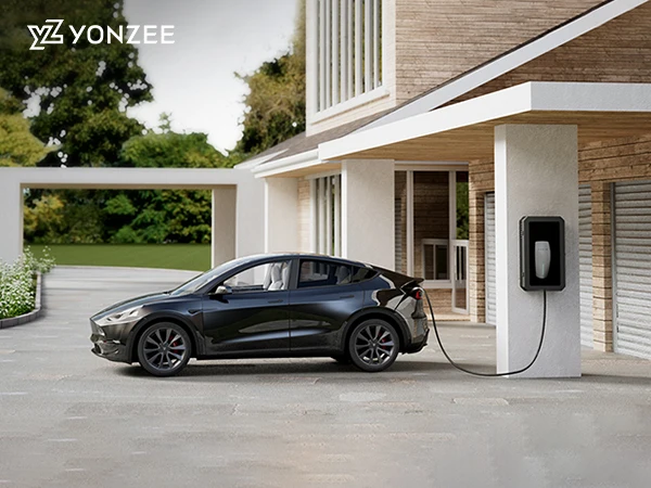 YZ for Tesla Model 3 Y X S Charging Station Protection Box Outdoor waterproof an