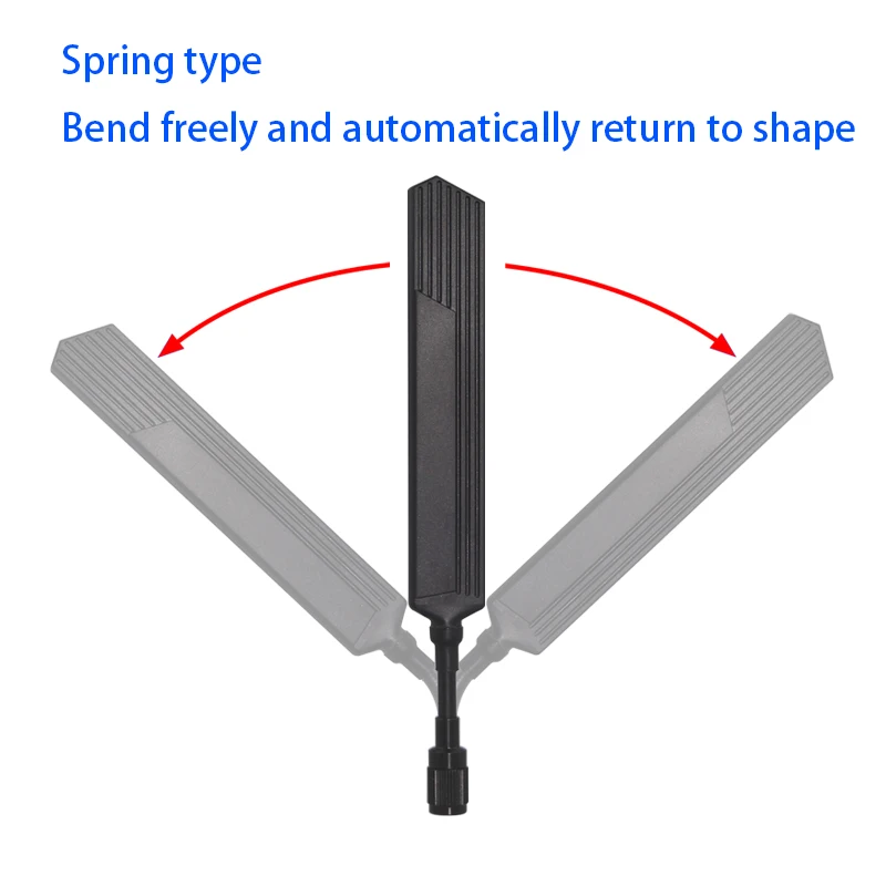 LoRa 868MHz 915MHz 안테나 구즈넥 스프링형 옴니 장거리 메쉬스타틱 안테나 SMA Male 10DBi (HaLow 애플리케이션용)
