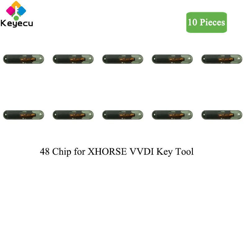 

KEYECU XHORSE набор из 10 , ID48 копия чипа для VVDI Key Tool