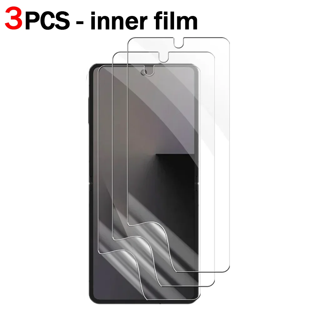 Enhanced Protective Hydrogel Film Set - 9-in-1 TPU Screen Guard