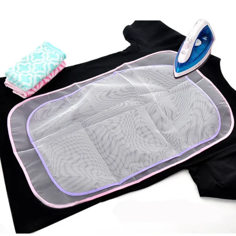 1 Pc Cloth Guard Protective Press Mesh Protective Insulation Ironing Board Cover Random Colors Against Pressing Pad Ironing