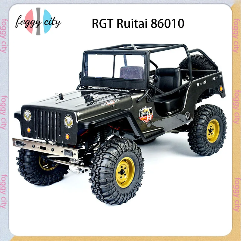 

Rgt Ruitai 86010 Remote-controlled Off-road Vehicle Electric Simulation Climbing Car Alloy Four-wheel Drive Car Toy