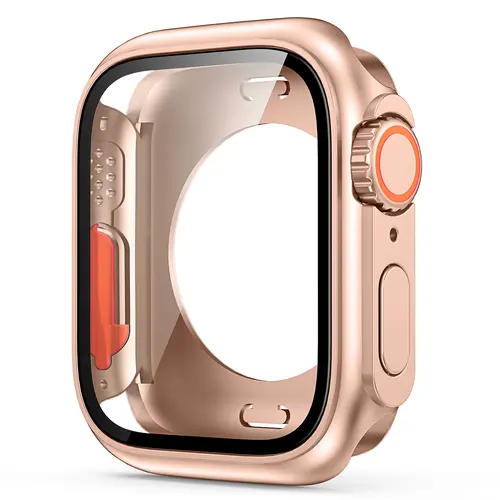 Screen Protector for Apple Watch 46mm 45mm 44mm 40 41 42mm Hard PC Front Rear Bumper Case iwatch 10 9 8 7 SE 6 5 Change To Ultra - Image 18