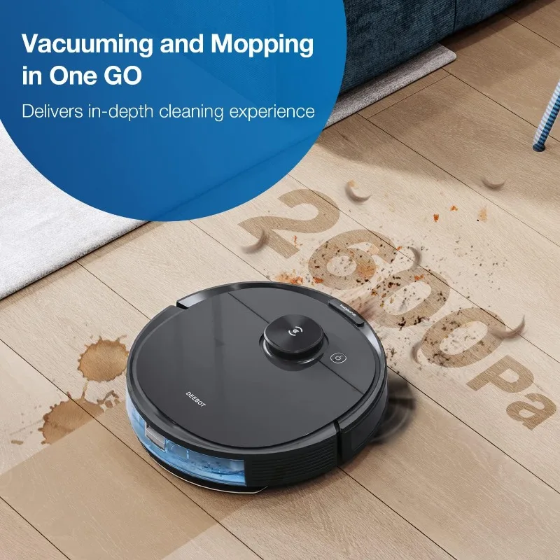 Robot Vacuum and Mop Laser Navigated 2