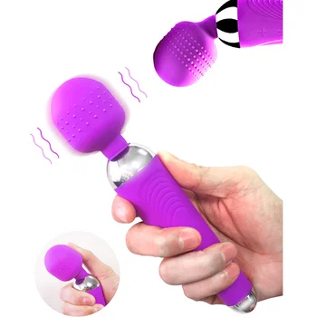 Wireless Dildos AV Vibrator Magic Wand Female Vagina Clitoris Stimulator USB Rechargeable Massager Goods Adult Sex Toys 6