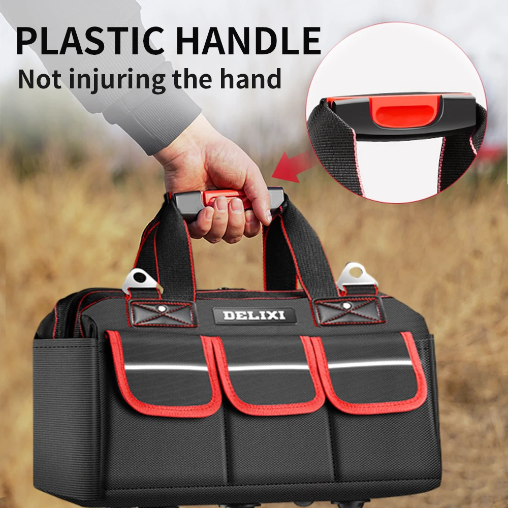 

Professional tool bag multifunctional hardware tool bag wear-resistant thickened Oxford cloth bag electrician woodworking