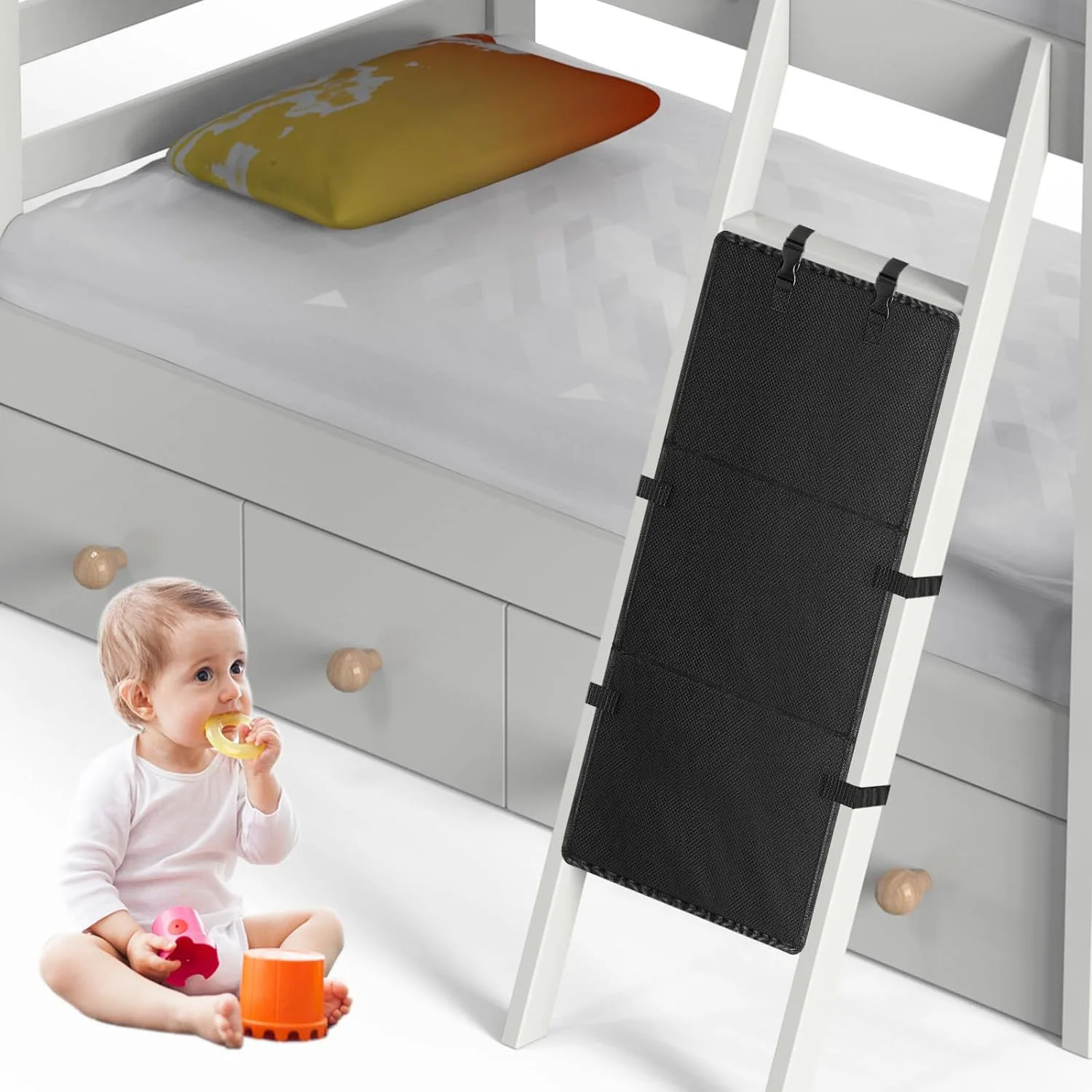 Bunk Bed Ladder Cover and Lock, bunk bed ladder accessories