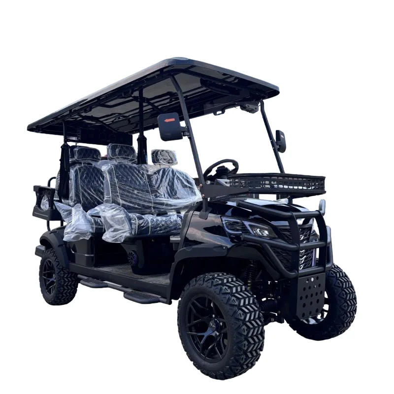 Golf Carts 4 Seater Lithium Gas Scooter Go Kart ATV Buggy Adult Touring Solar 4*4 Electric Cart